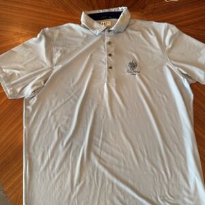 Trump National Doral Miami Golf Greyson Tennis Performance Polo Logo Stripe‎ XXL